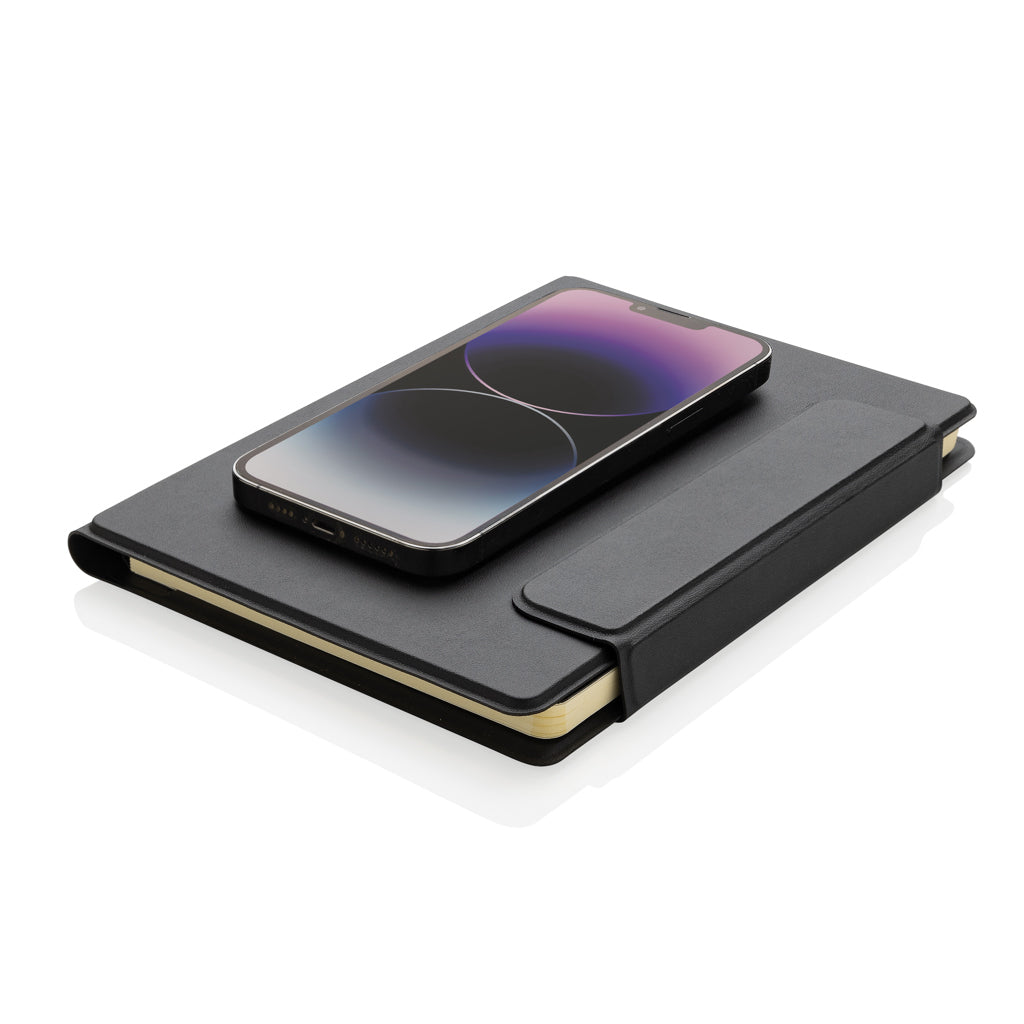 Stuart RCS certified RPU magnetic A5 portfolio - Black
