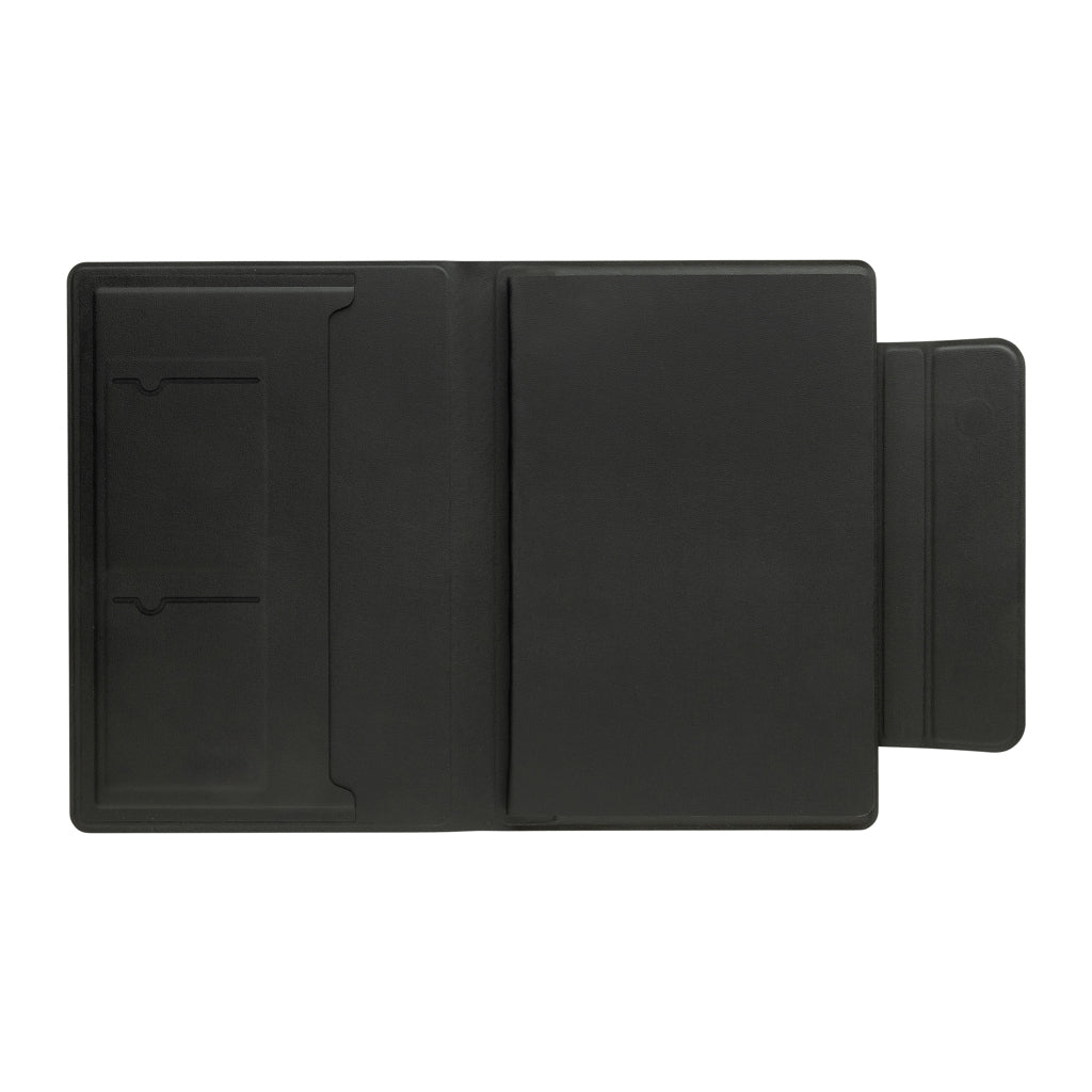 Stuart RCS certified RPU magnetic A5 portfolio - Black