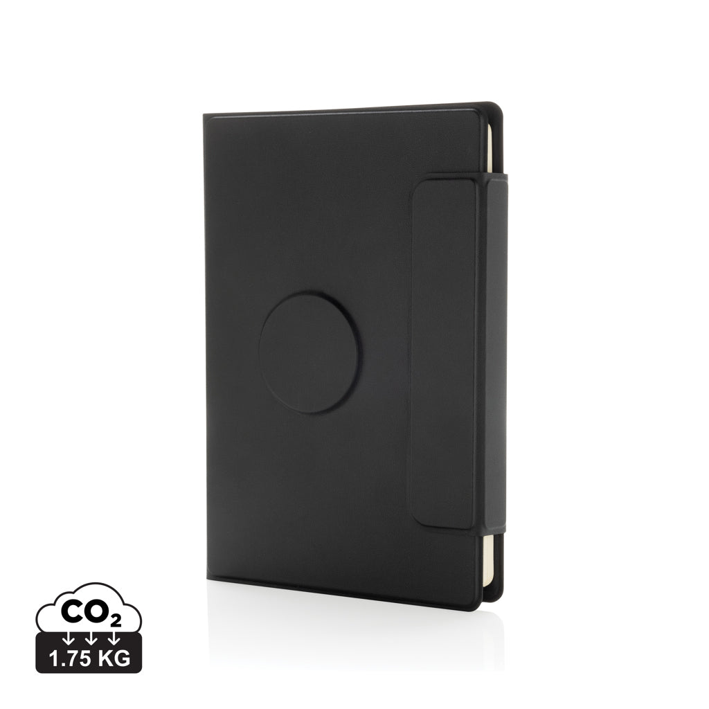 Stuart RCS certified RPU magnetic A5 portfolio - Black