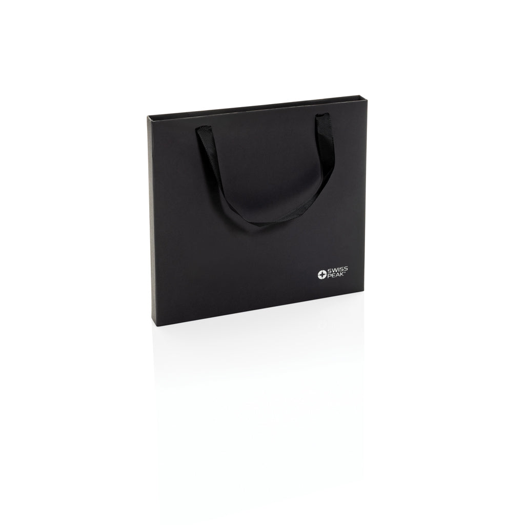 Swiss Peak RCS certified business gift set - Black