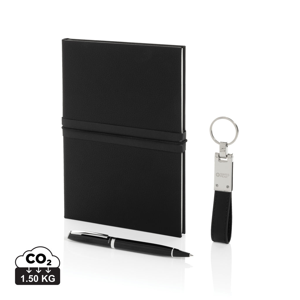 Swiss Peak RCS certified business gift set - Black