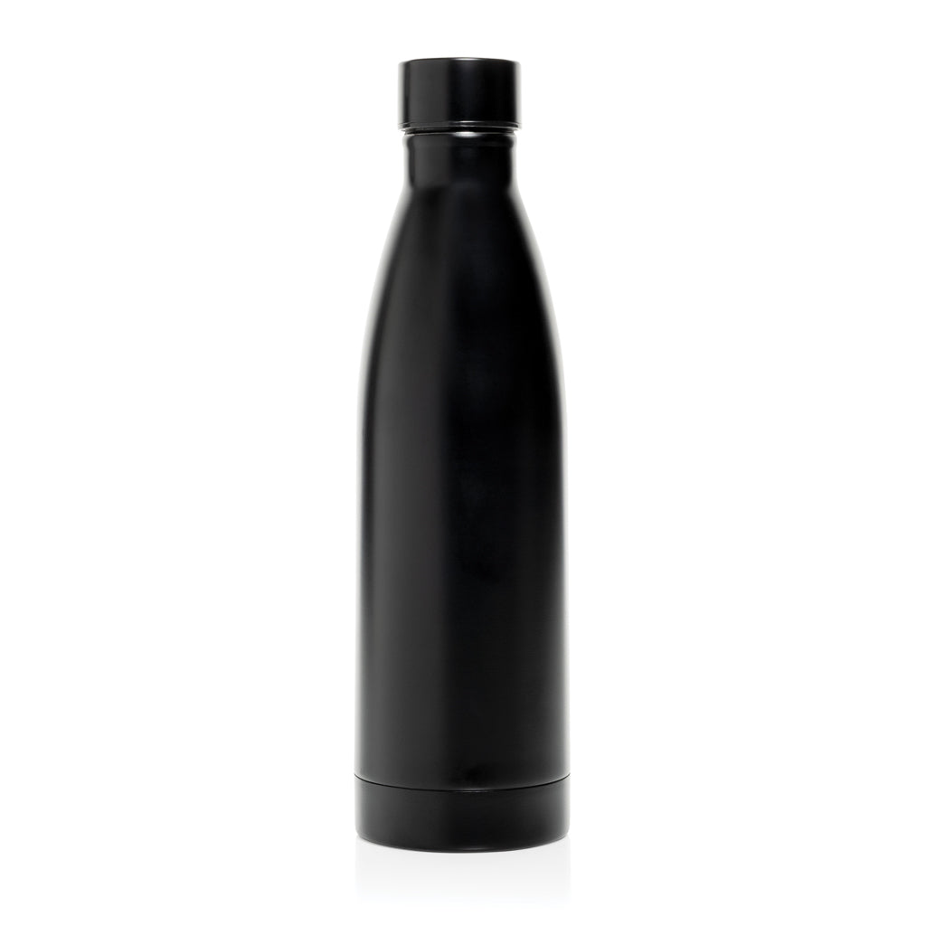 Swiss Peak RCS deluxe business gift set w/ water bottle - Black