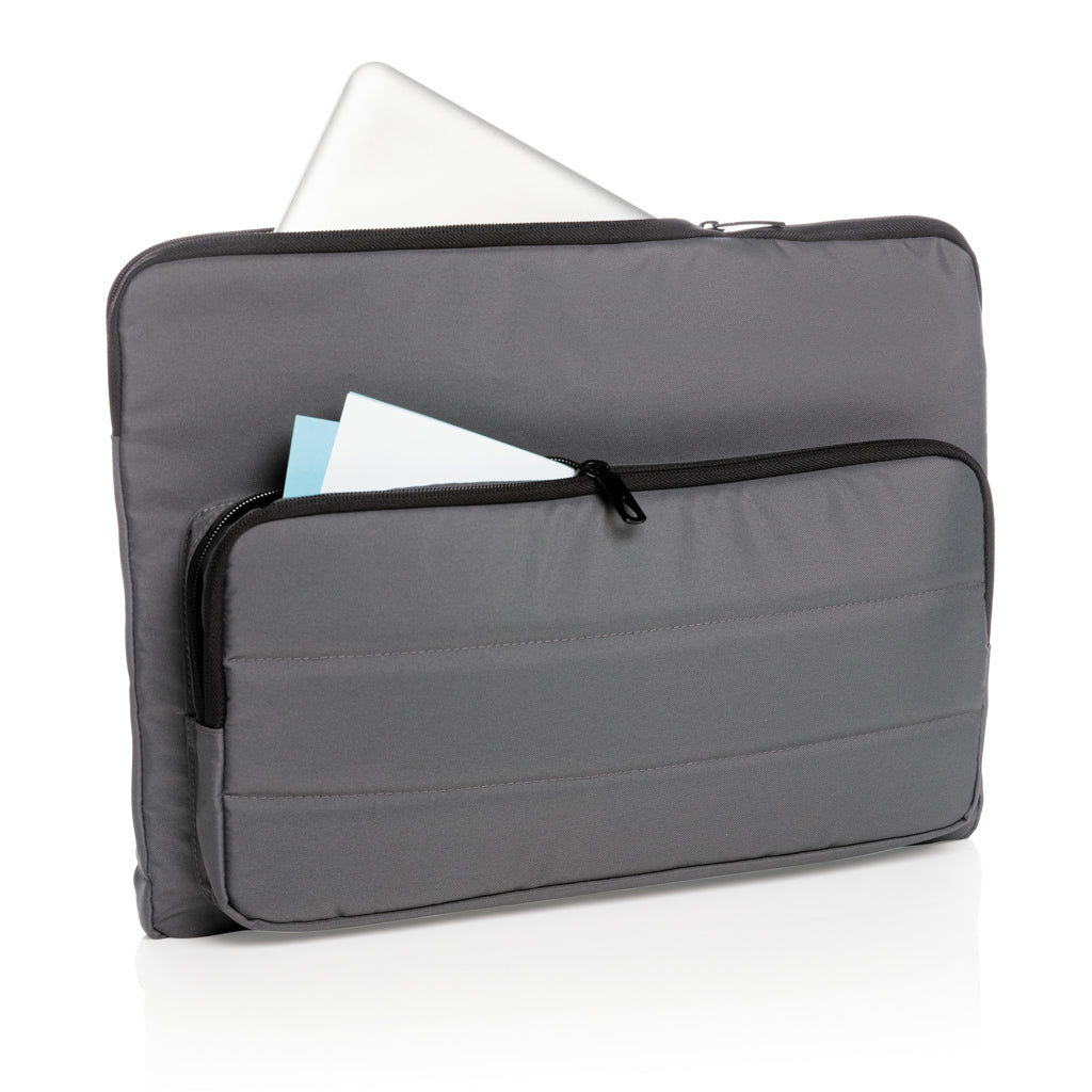 Impact AWARE™ RPET 15.6' laptop sleeve - Anthracite