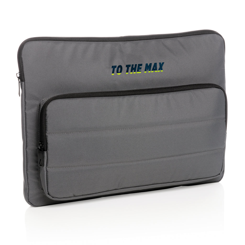 Impact AWARE™ RPET 15.6' laptop sleeve - Anthracite