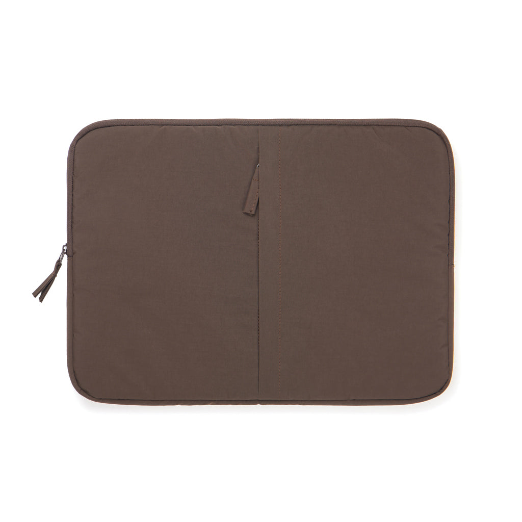 KENTO URBAN RCS recycled nylon 15.6 inch laptop sleeve - Brown