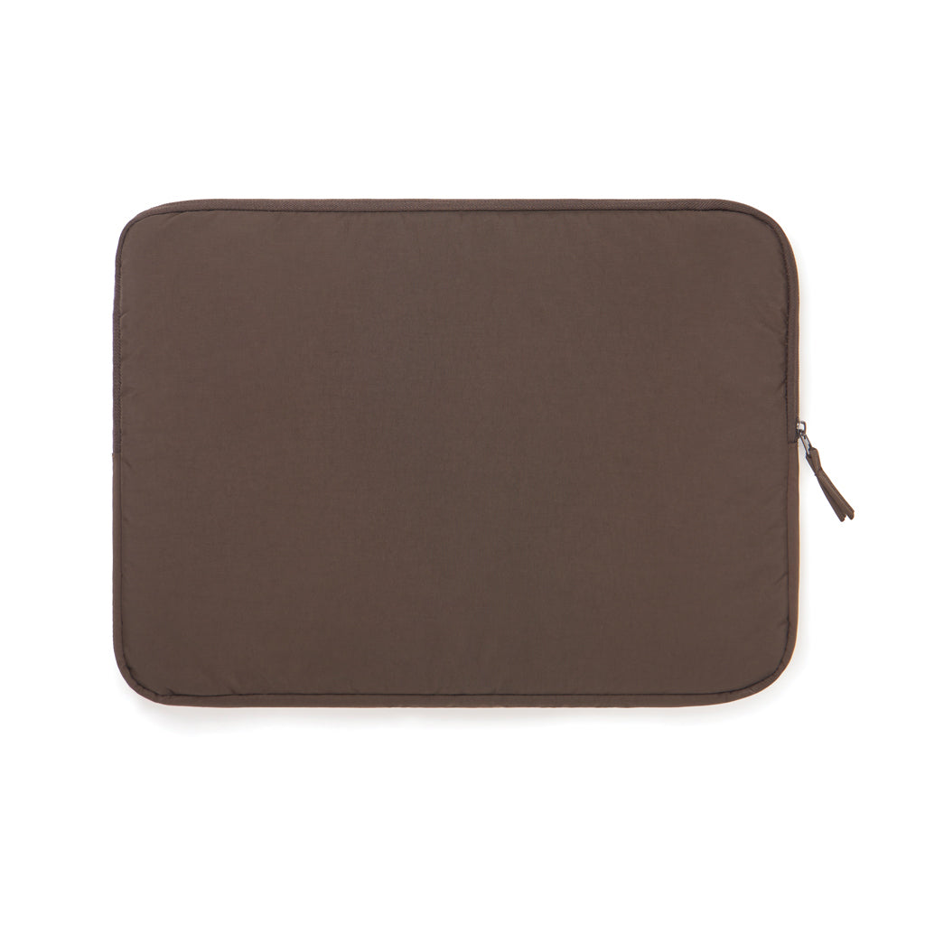 KENTO URBAN RCS recycled nylon 15.6 inch laptop sleeve - Brown