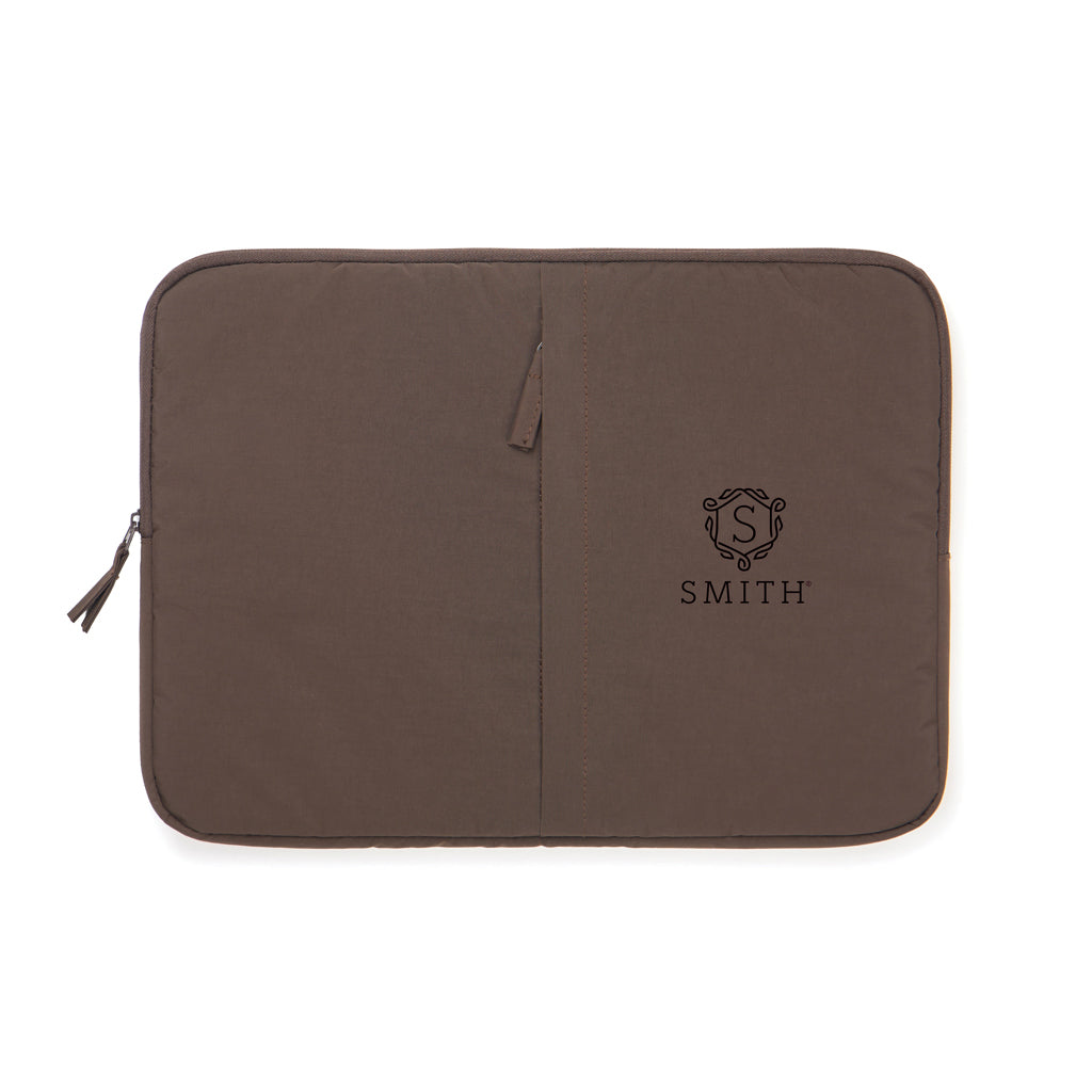 KENTO URBAN RCS recycled nylon 15.6 inch laptop sleeve - Brown