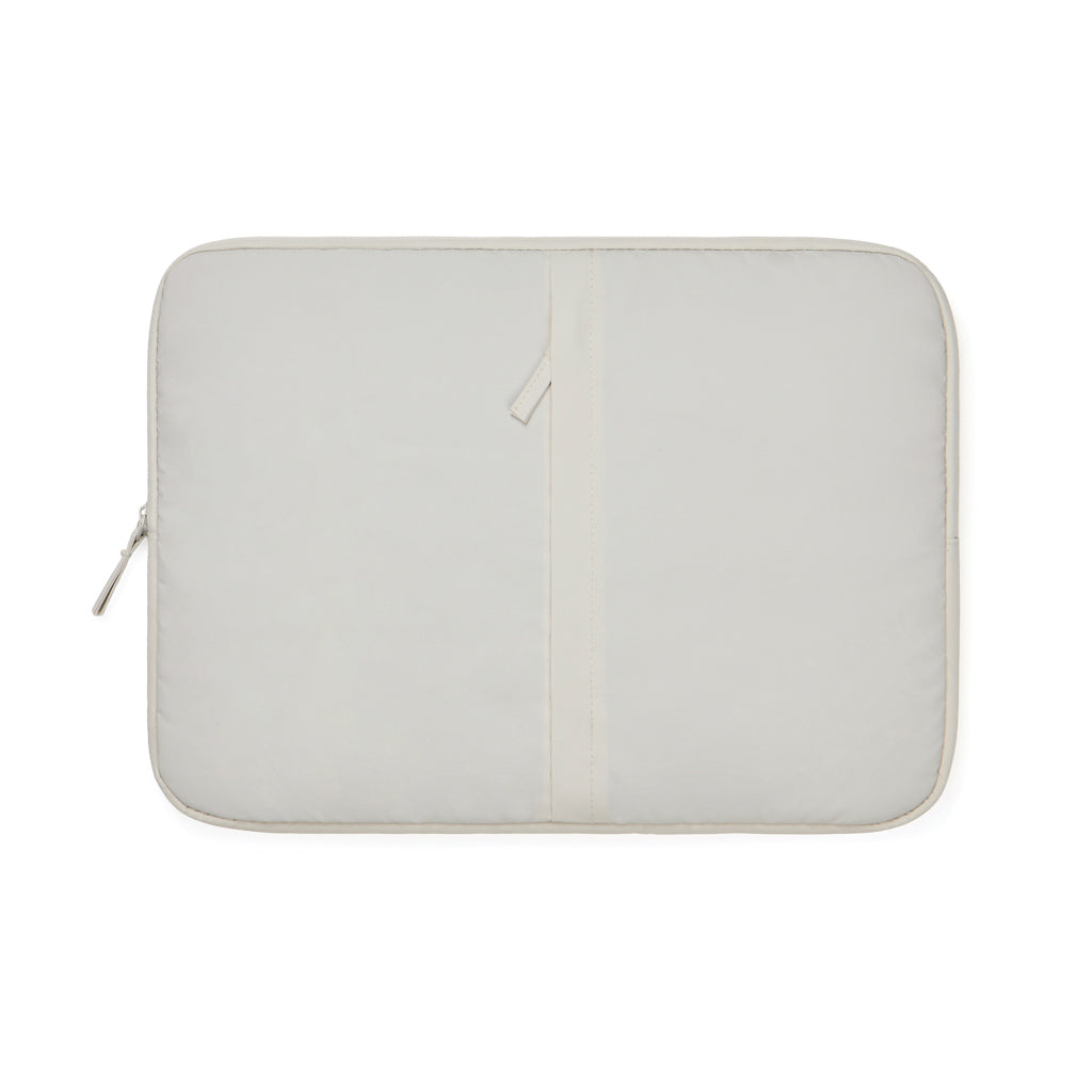 KENTO URBAN RCS recycled nylon 15.6 inch laptop sleeve - Beige