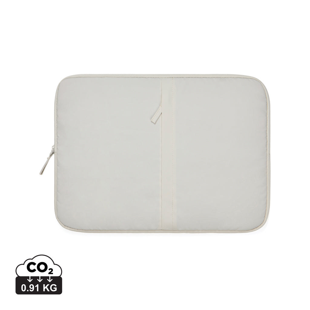 KENTO URBAN RCS recycled nylon 15.6 inch laptop sleeve - Beige