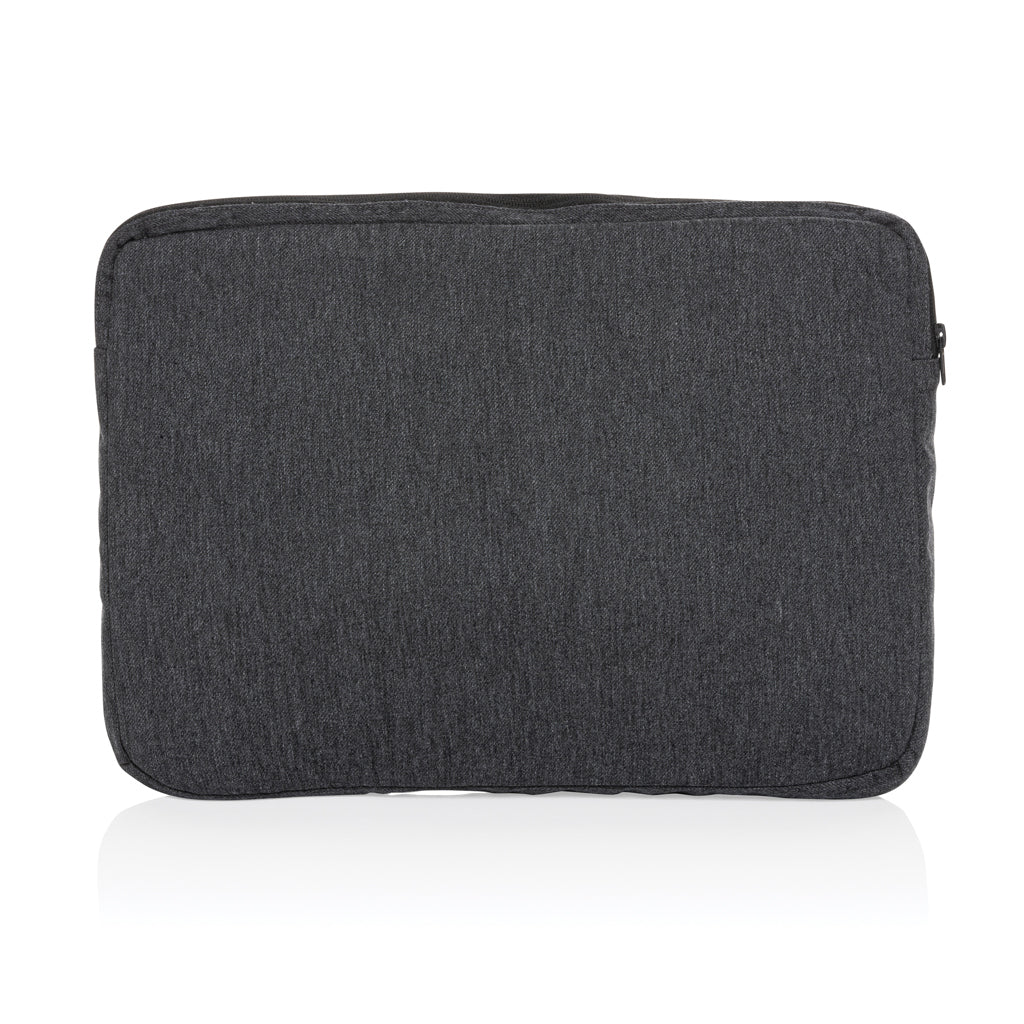 Laluka AWARE™ recycled cotton 15.6 inch laptop sleeve - Anthracite