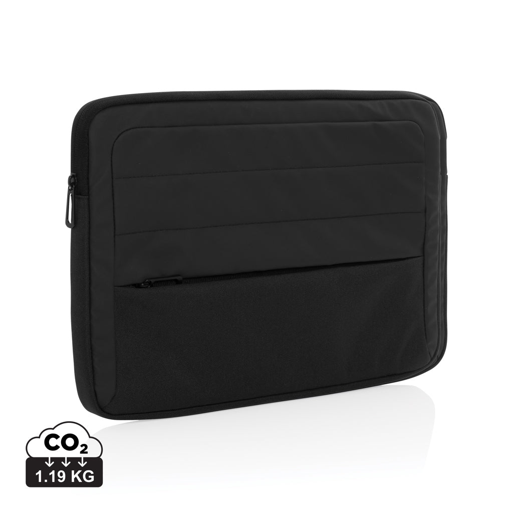Armond AWARE™ RPET 15.6 inch laptop sleeve - Black