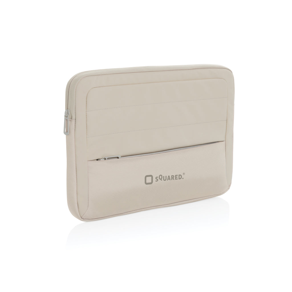 Armond AWARE™ RPET 15.6 inch laptop sleeve - Beige