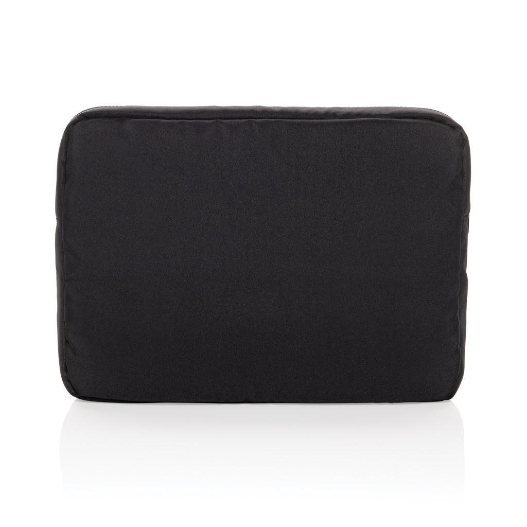 Swiss Peak Aware™ RPET Essential 15.6 inch laptop sleeve - Black
