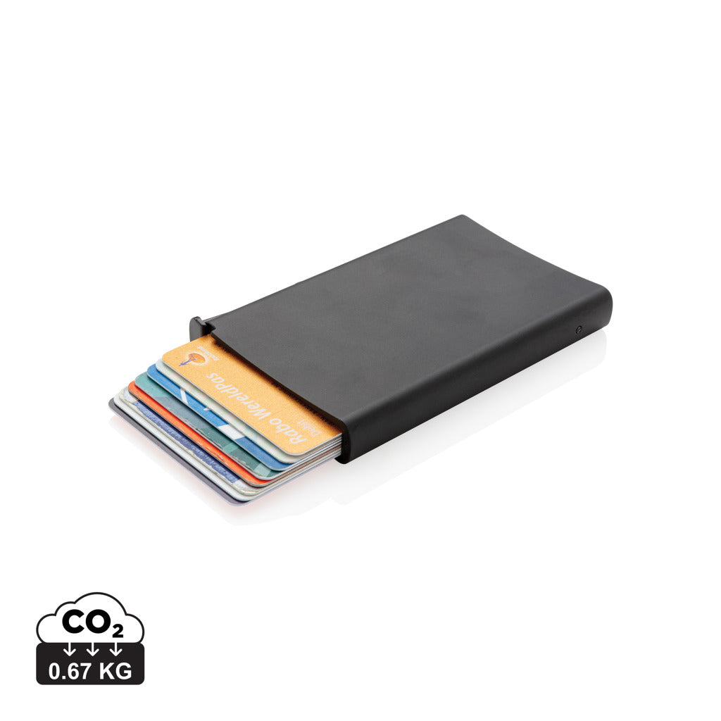 Standard aluminium RFID cardholder - Black