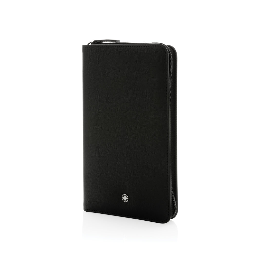Swiss Peak Heritage RCS rPU RFID travel wallet - Black