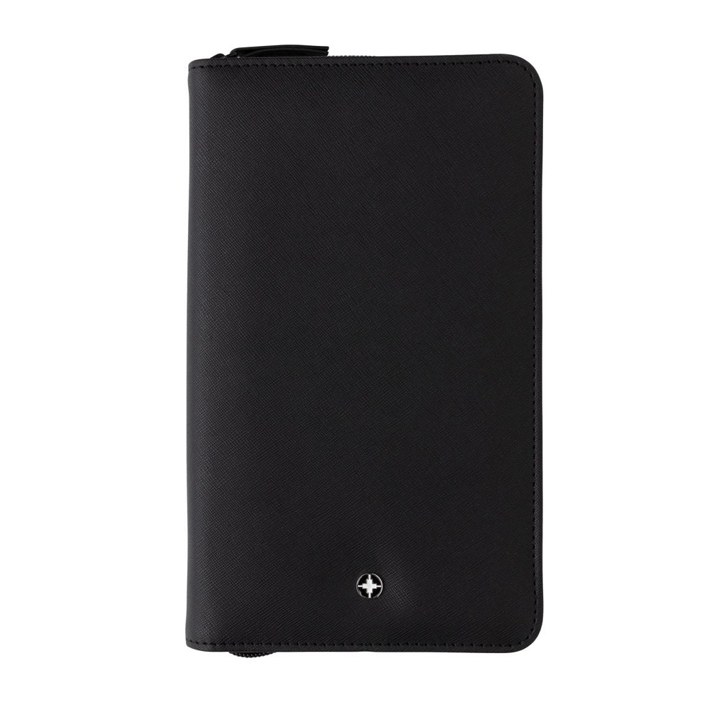 Swiss Peak Heritage RCS rPU RFID travel wallet - Black