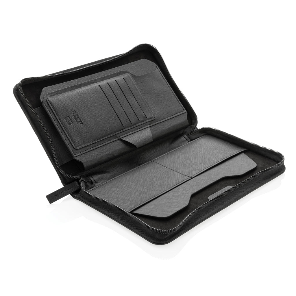 Swiss Peak Heritage RCS rPU RFID travel wallet - Black