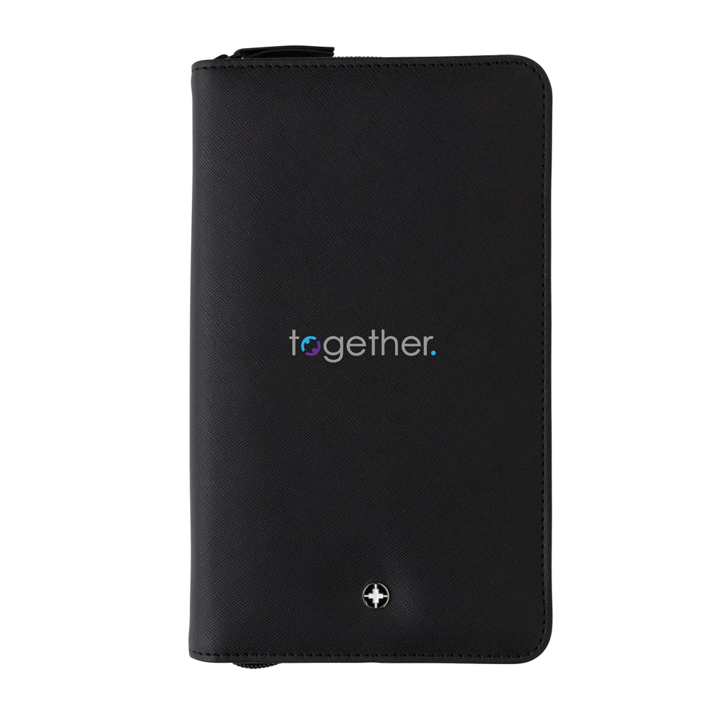 Swiss Peak Heritage RCS rPU RFID travel wallet - Black