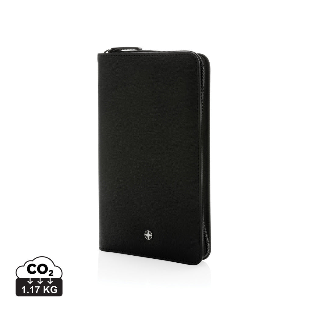 Swiss Peak Heritage RCS rPU RFID travel wallet - Black