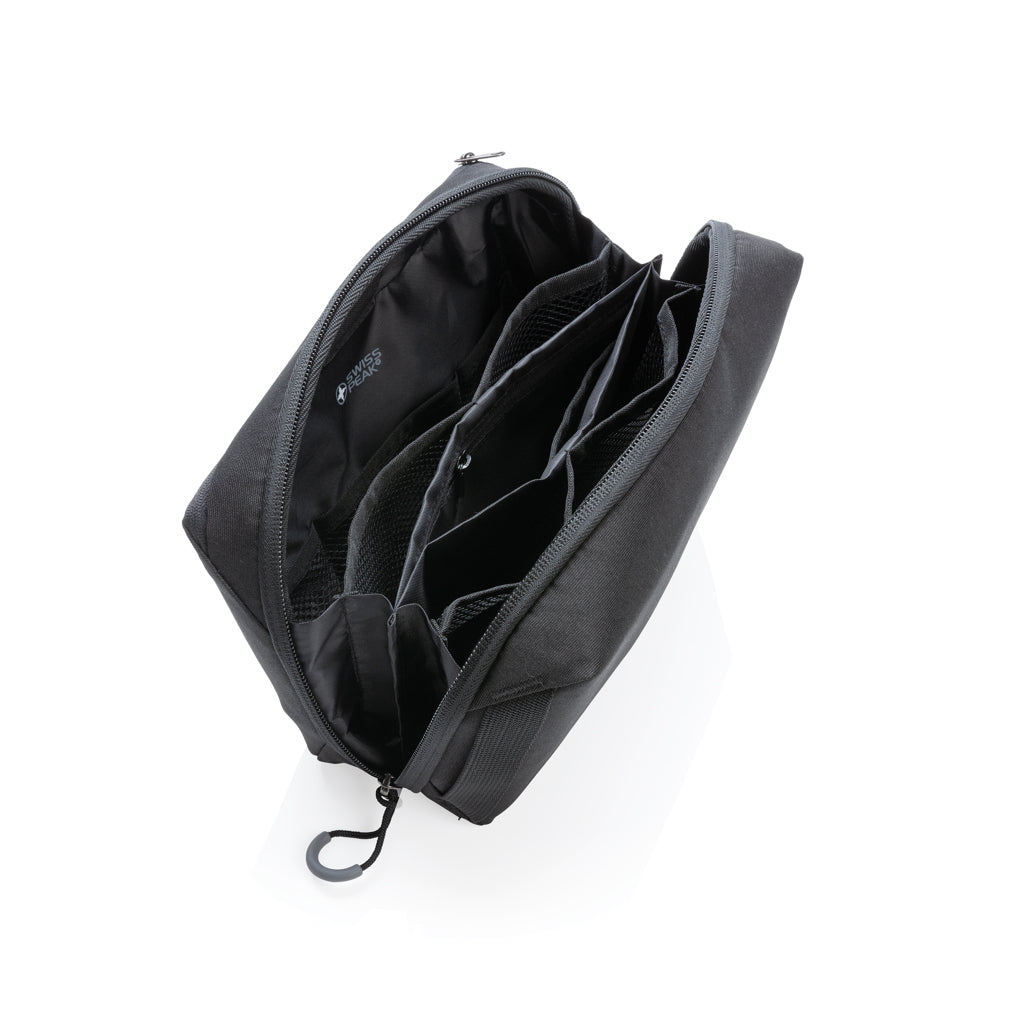 Swiss Peak AWARE™ tech pouch PVC free - Black
