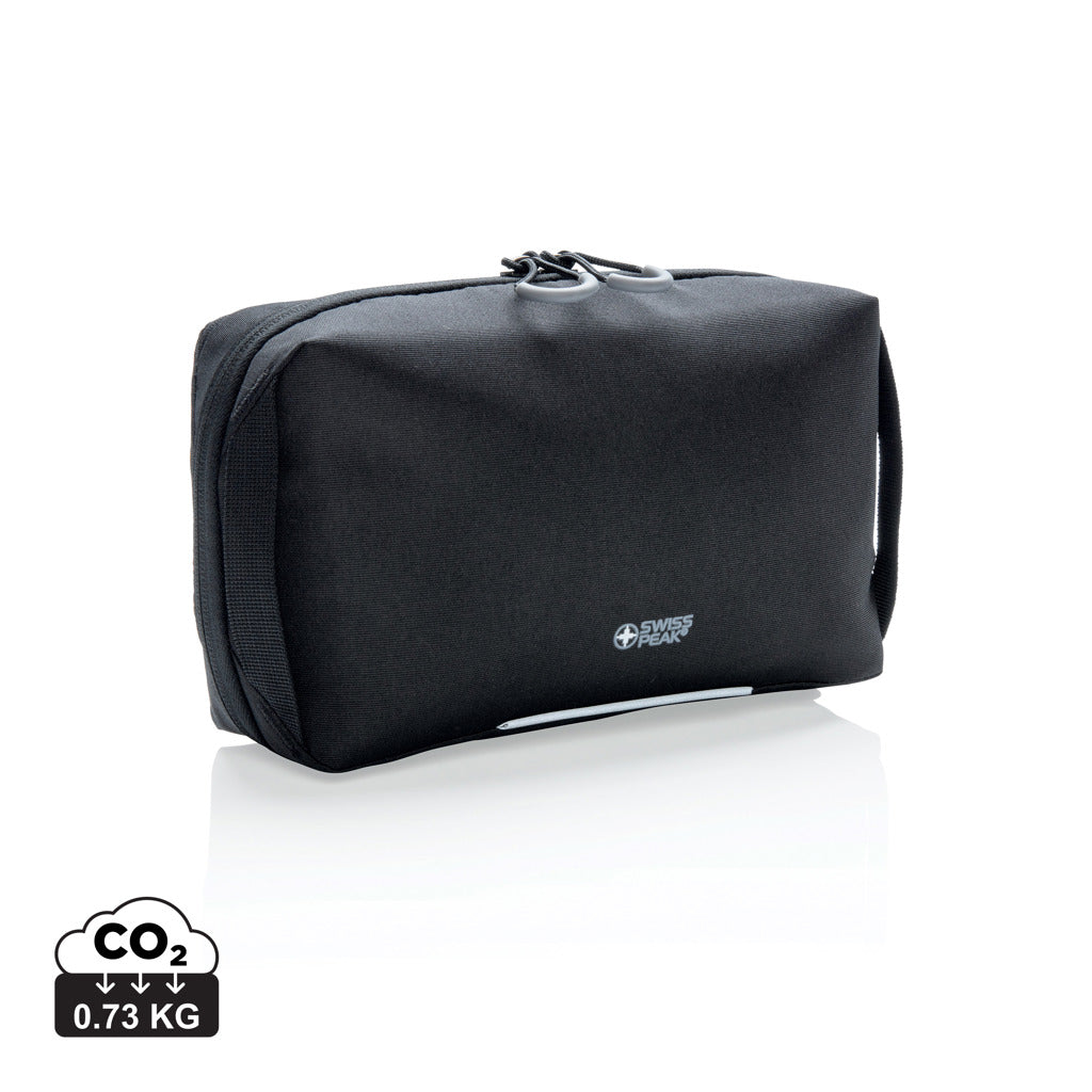 Swiss Peak AWARE™ tech pouch PVC free - Black