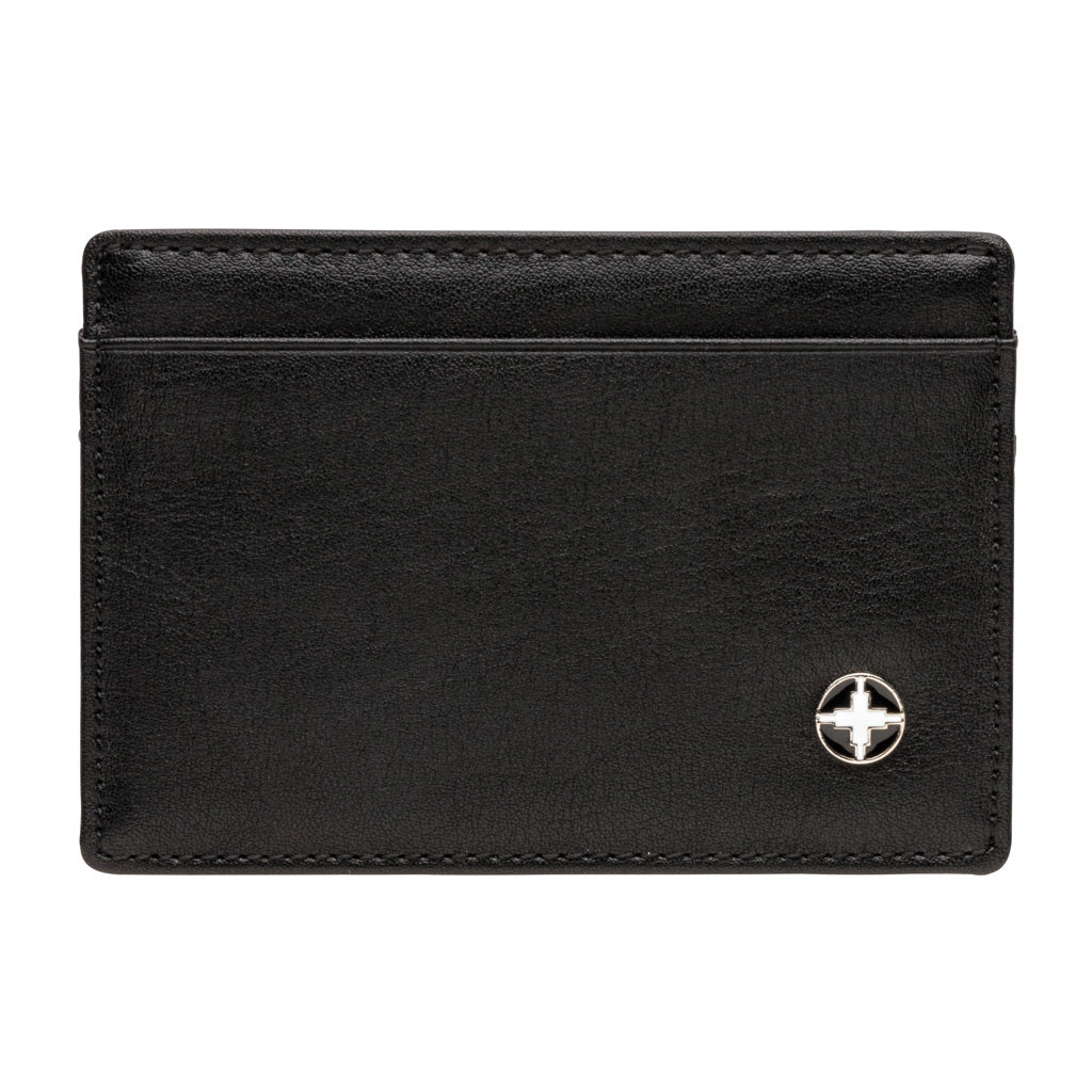 RFID anti-skimming card holder - Black