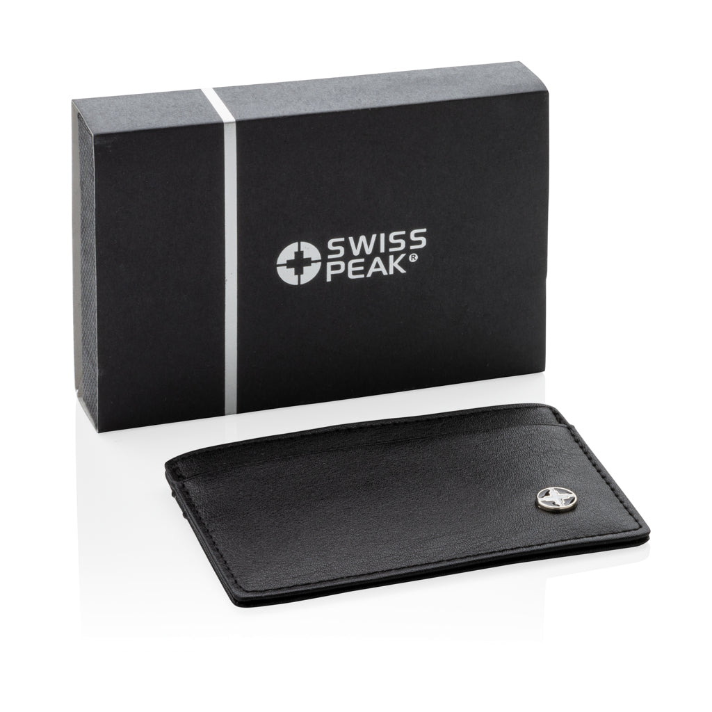 RFID anti-skimming card holder - Black