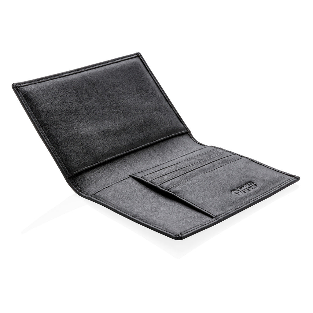 RFID anti-skimming passport holder - Black
