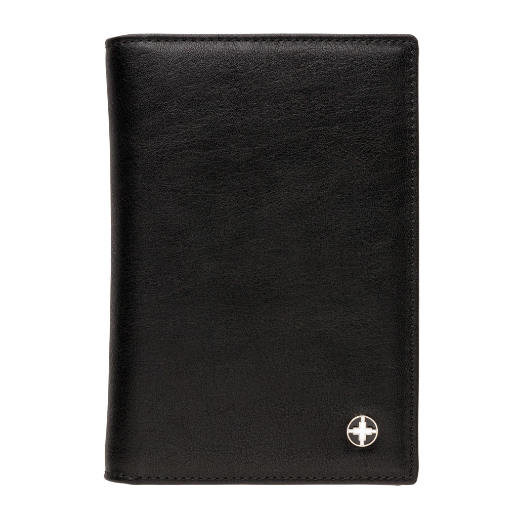RFID anti-skimming passport holder - Black