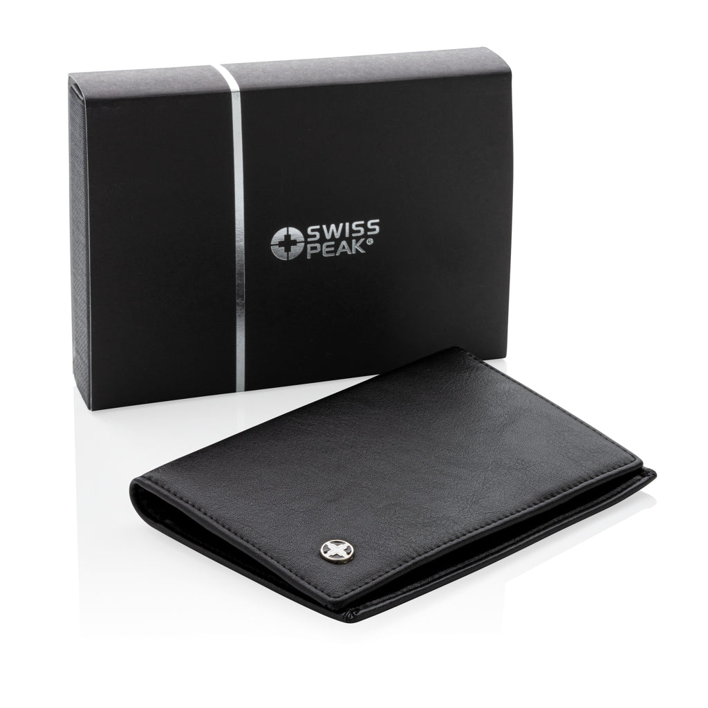RFID anti-skimming passport holder - Black