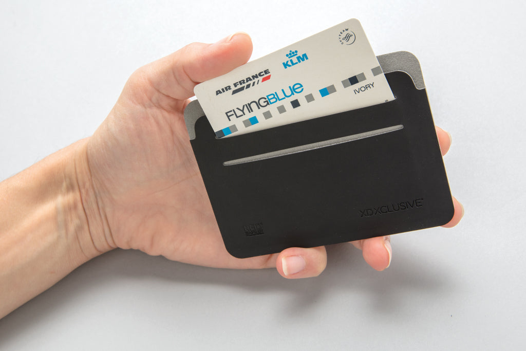 Quebec RFID safe cardholder - Black