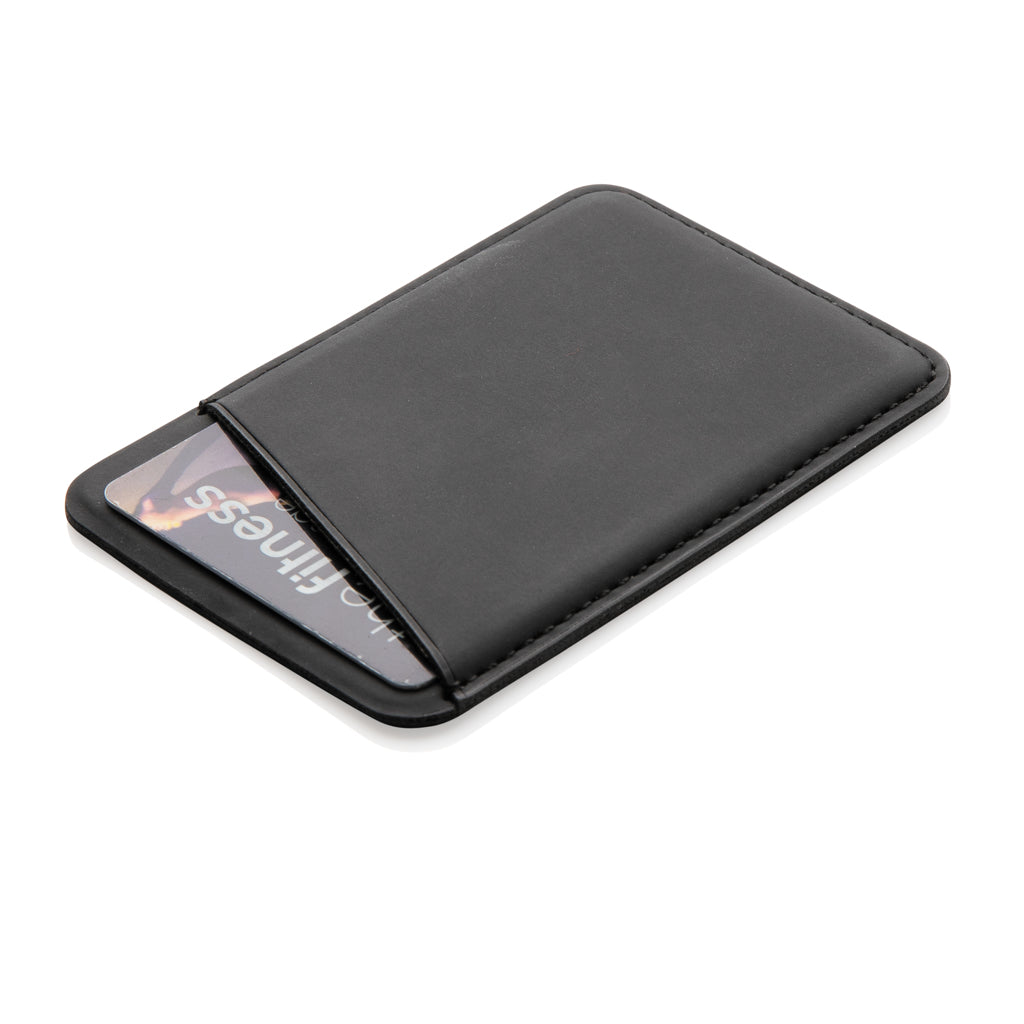 Magnetic phone card holder - Black