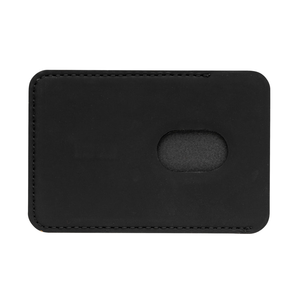 Magnetic phone card holder - Black