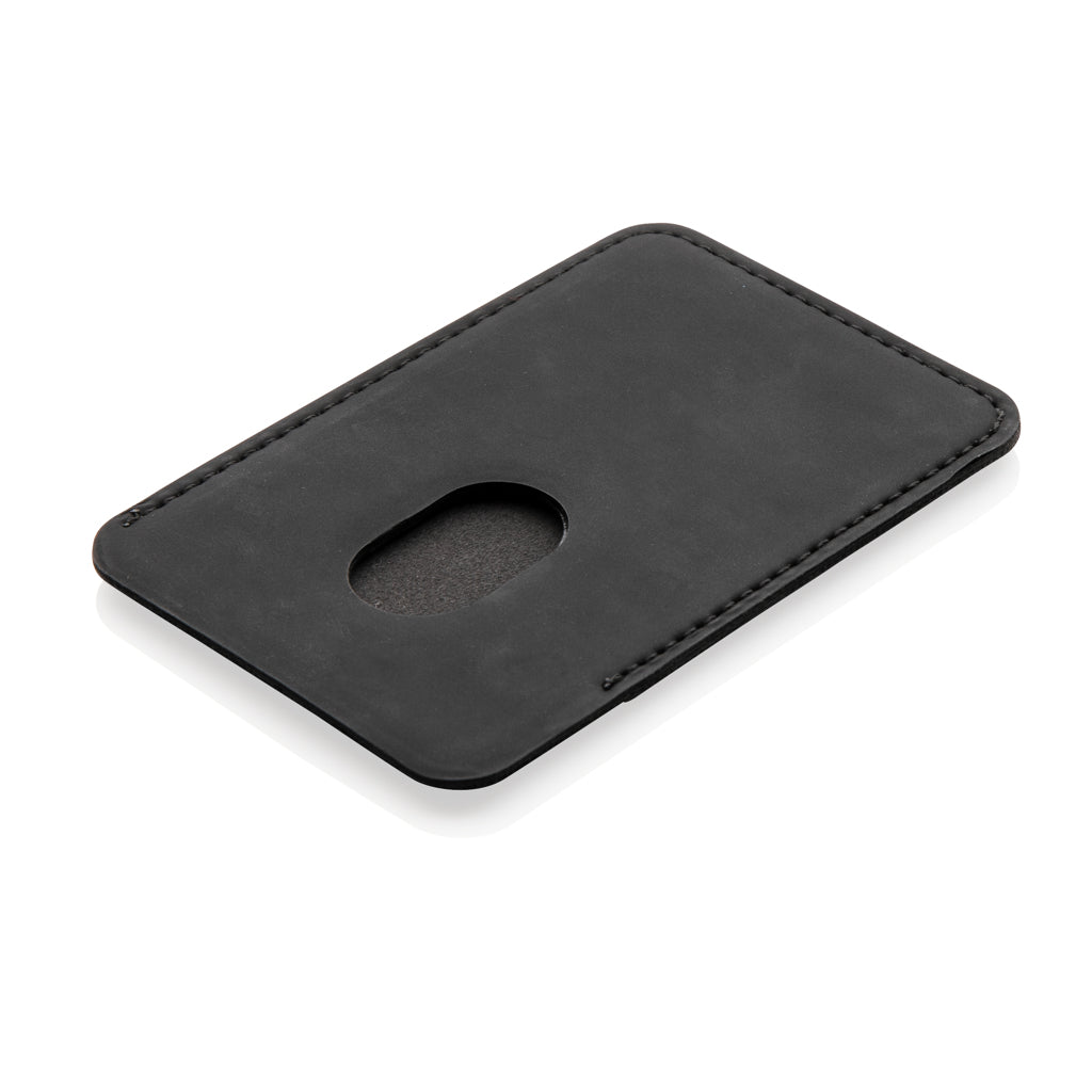 Magnetic phone card holder - Black