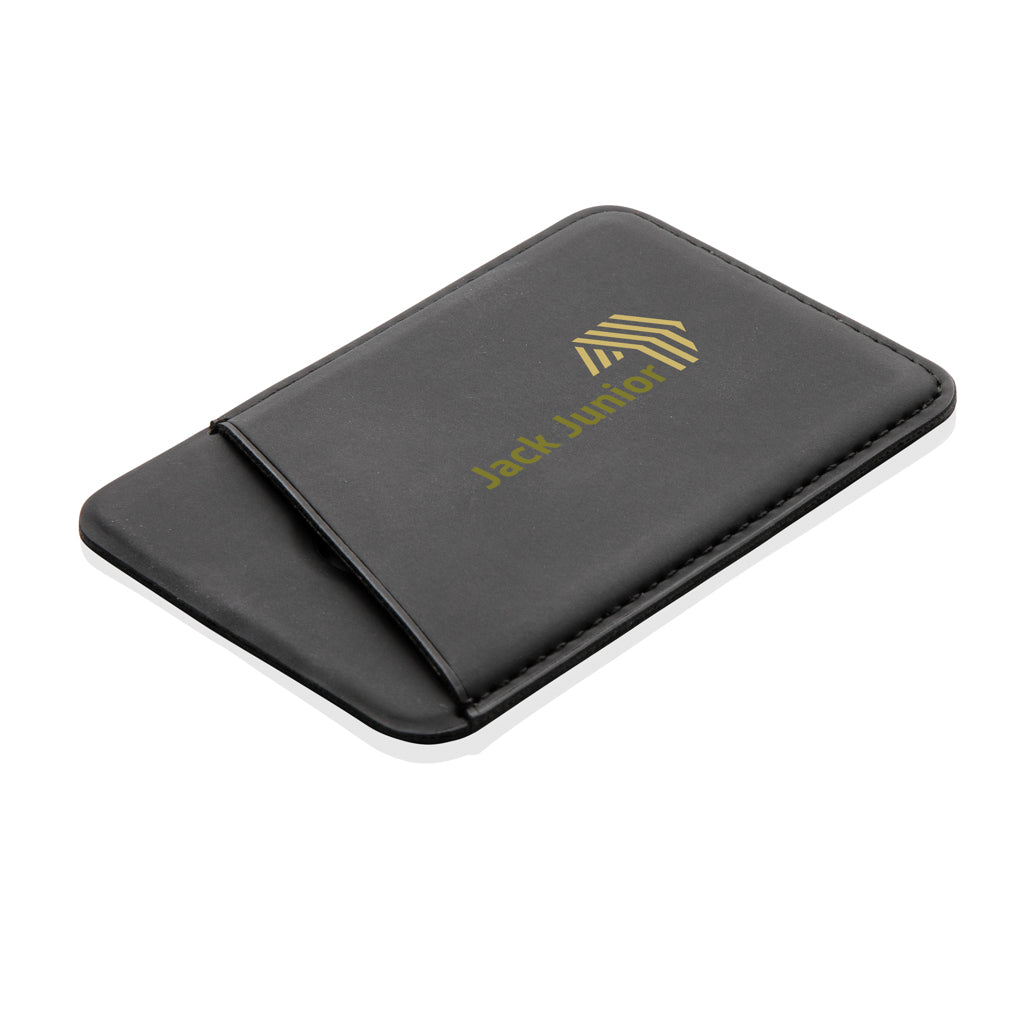 Magnetic phone card holder - Black