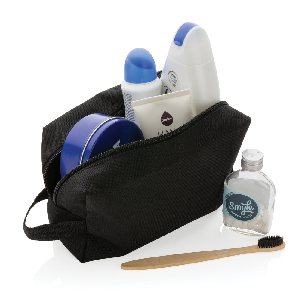 Impact AWARE™ basic RPET toiletry bag - Black
