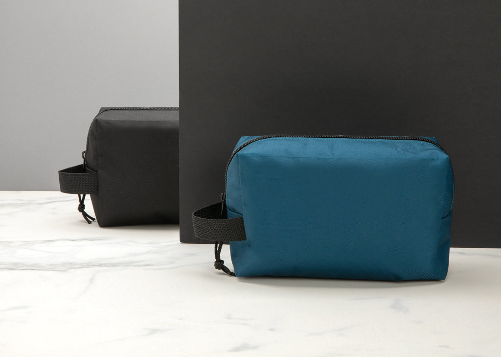 Impact AWARE™ basic RPET toiletry bag - Black