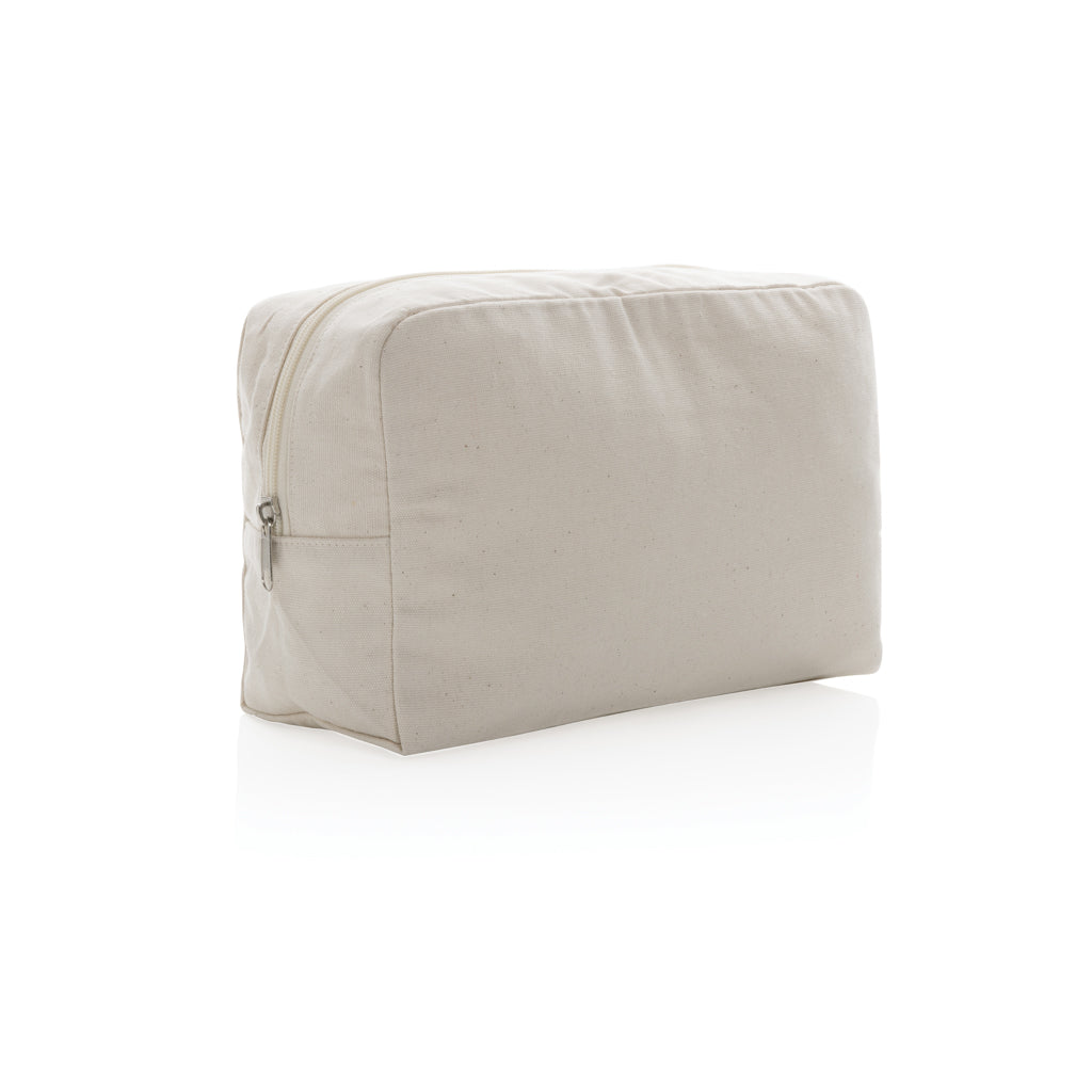 Impact Aware™ 285 gsm rcanvas toiletry bag undyed - Off White
