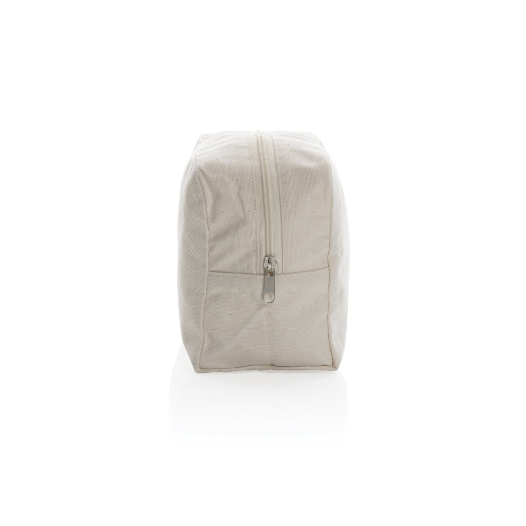 Impact Aware™ 285 gsm rcanvas toiletry bag undyed - Off White
