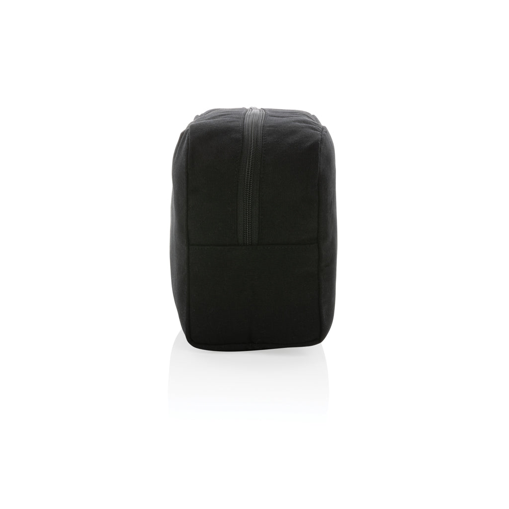 Impact Aware™ 285 gsm rcanvas toiletry bag undyed - Black