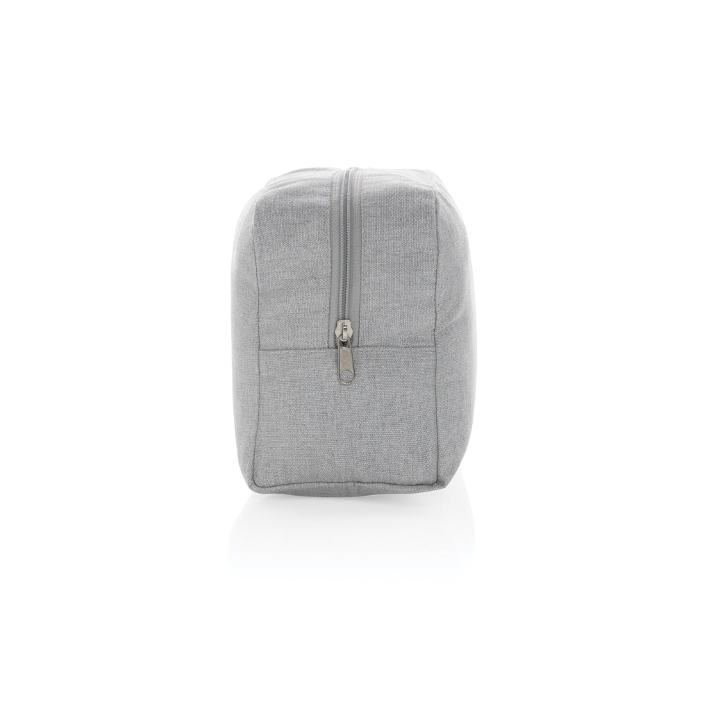 Impact Aware™ 285 gsm rcanvas toiletry bag undyed - Grey