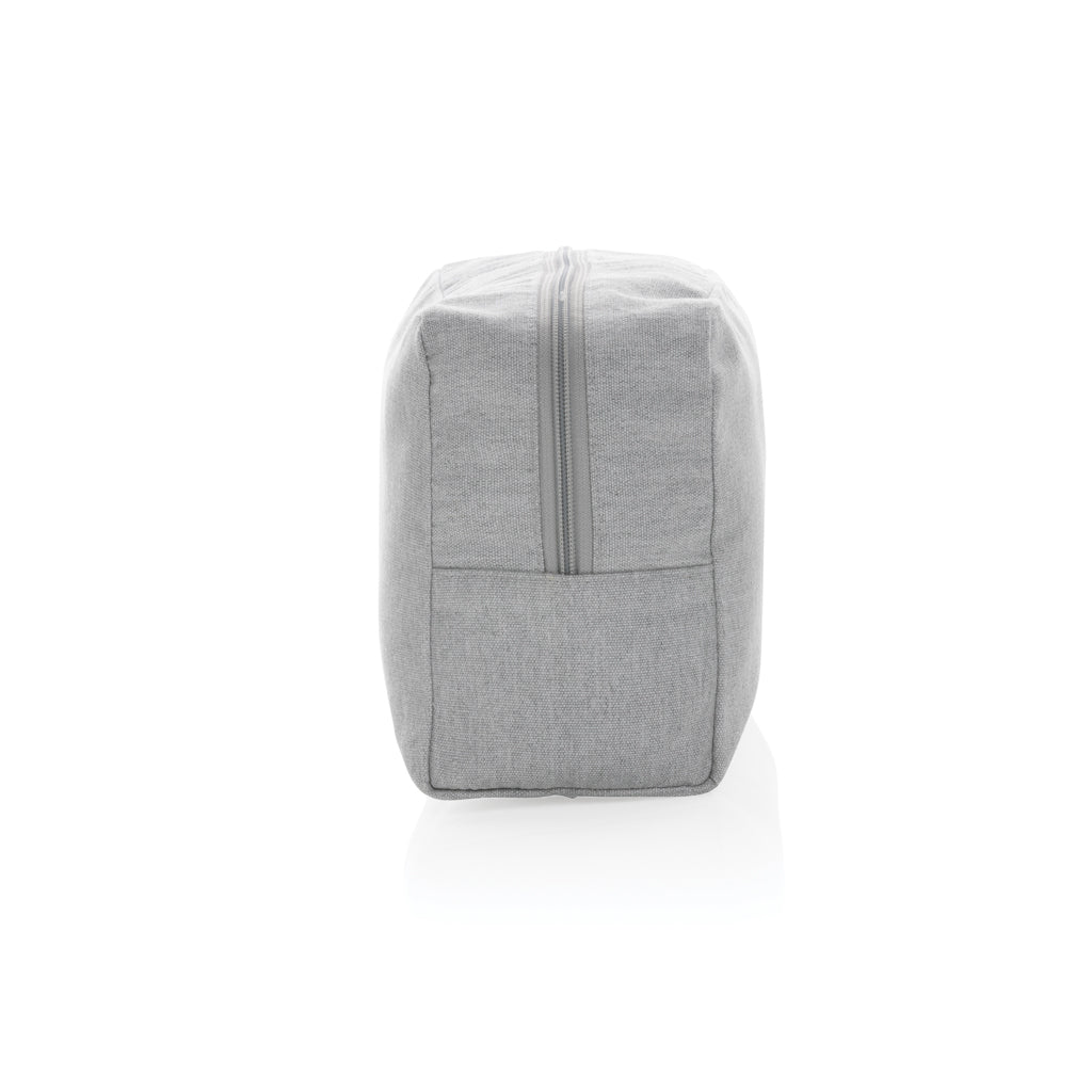 Impact Aware™ 285 gsm rcanvas toiletry bag undyed - Grey