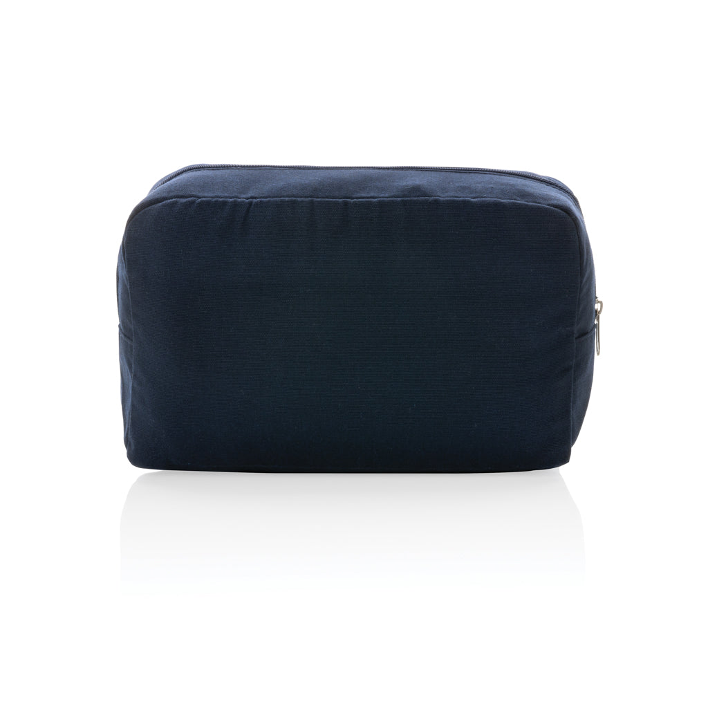 Impact Aware™ 285 gsm rcanvas toiletry bag undyed - Navy