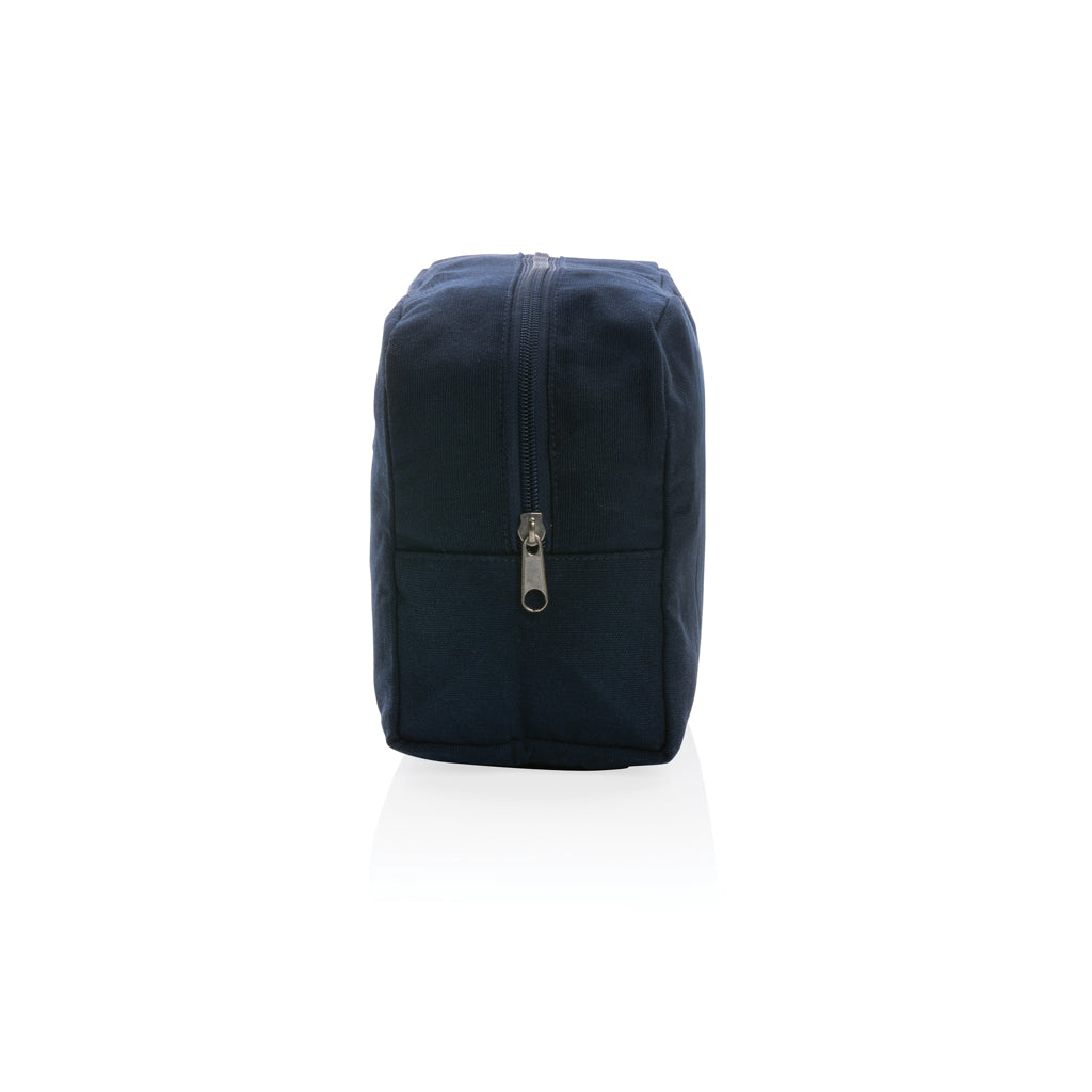 Impact Aware™ 285 gsm rcanvas toiletry bag undyed - Navy
