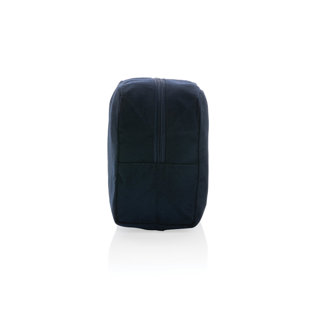 Impact Aware™ 285 gsm rcanvas toiletry bag undyed - Navy
