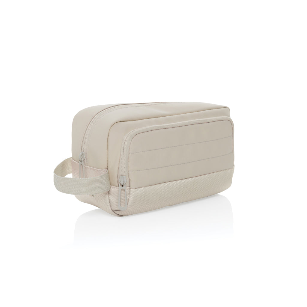 Armond AWARE™ RPET toiletry bag - Beige