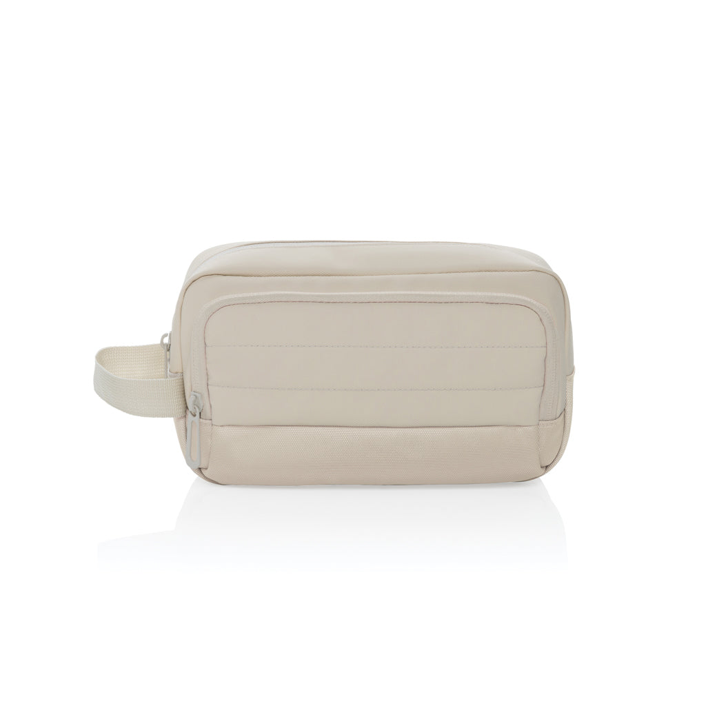 Armond AWARE™ RPET toiletry bag - Beige