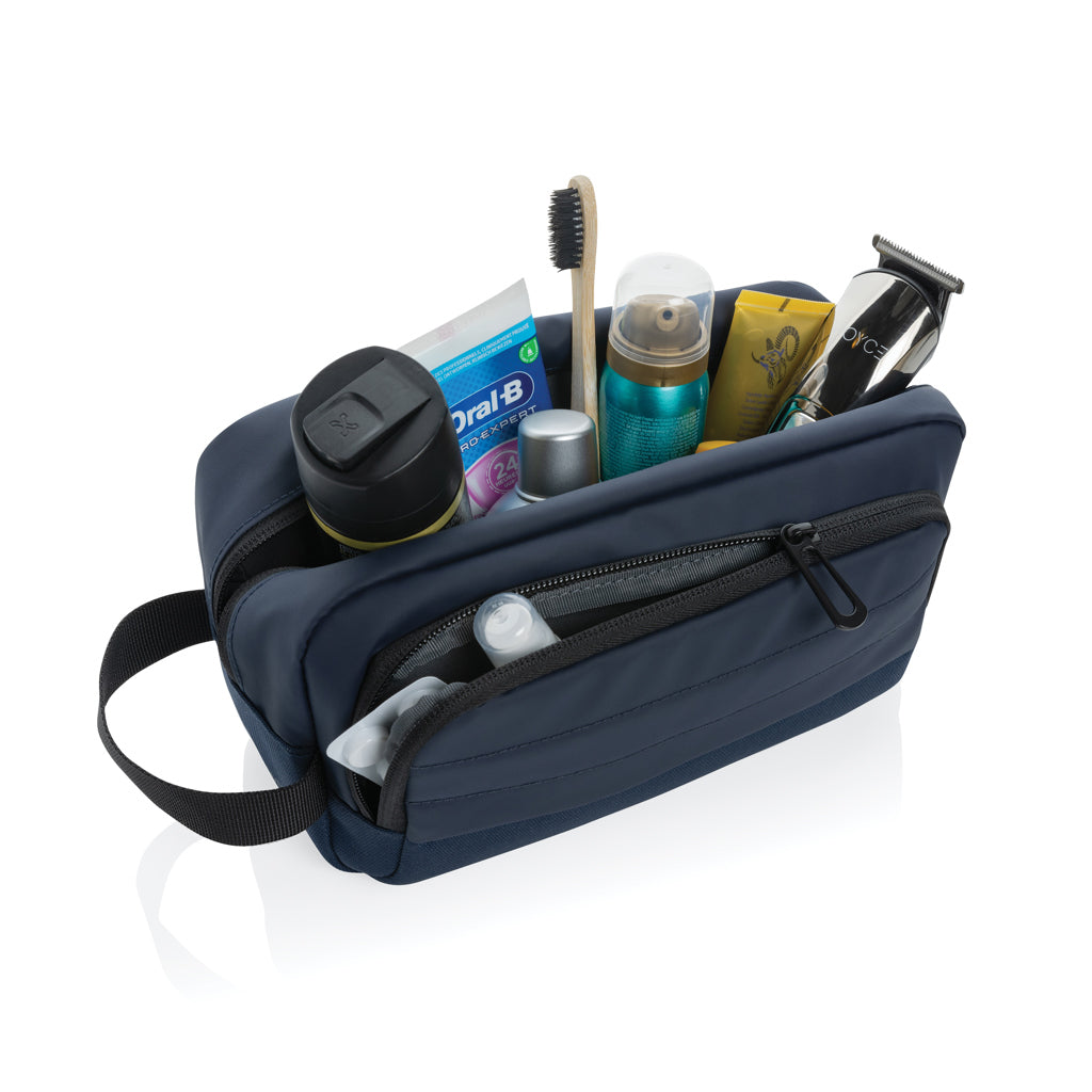 Armond AWARE™ RPET toiletry bag - Navy