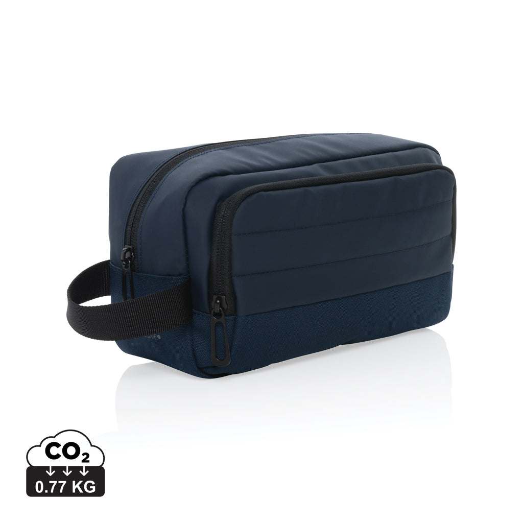 Armond AWARE™ RPET toiletry bag - Navy