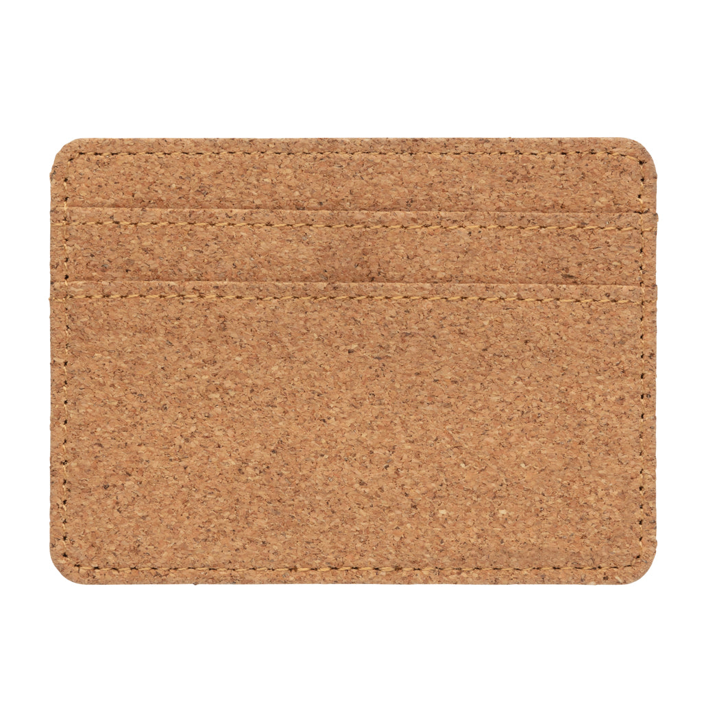 Cork secure RFID slim wallet - Brown